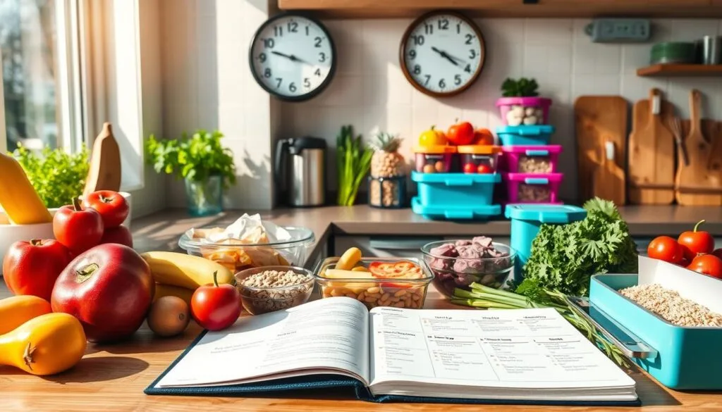 ניהול זמן לתכנון ארוחות בריאות